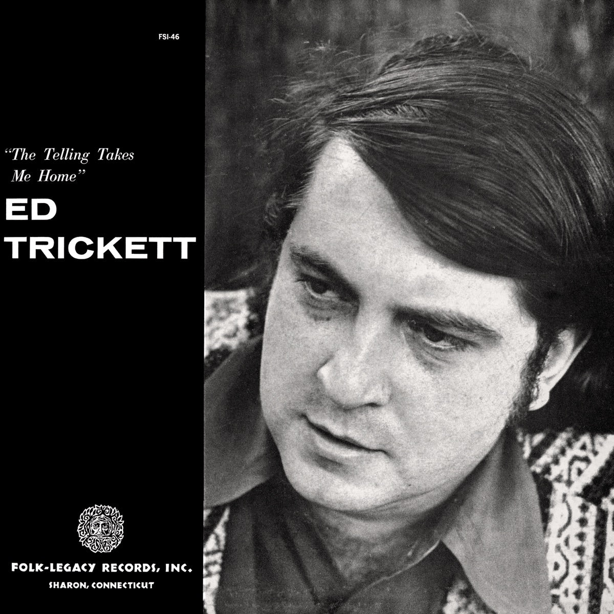 Ed Trickett — The Telling Takes Me Home, vinyl LP album cover