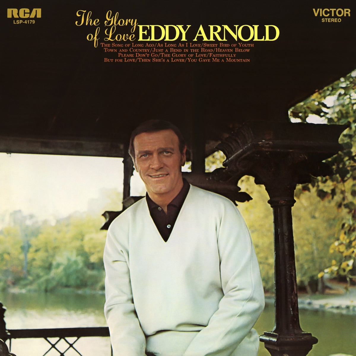 Eddy Arnold — The Glory of Love, vinyl LP album cover