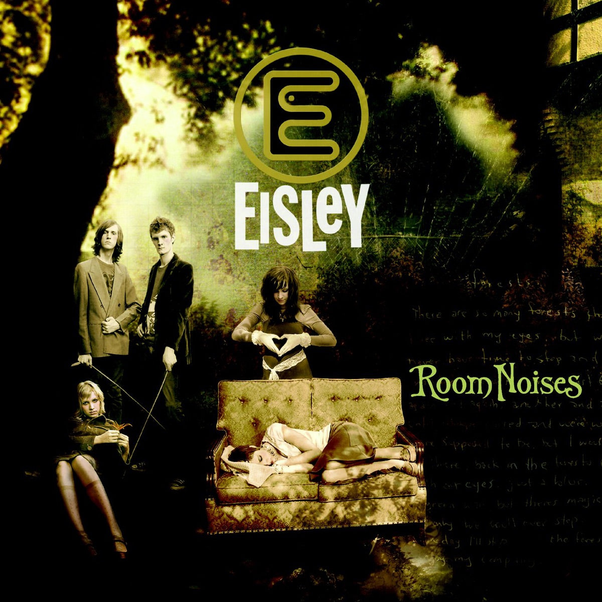 Eisley — Room Noises, vinyl LP album cover