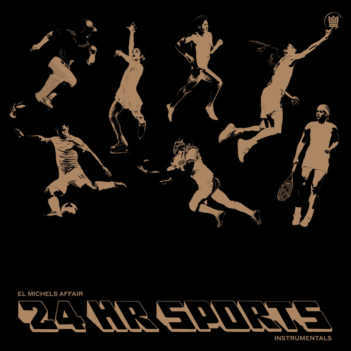El Michels Affair — 24 Hr Sports (Instrumentals), vinyl LP album cover