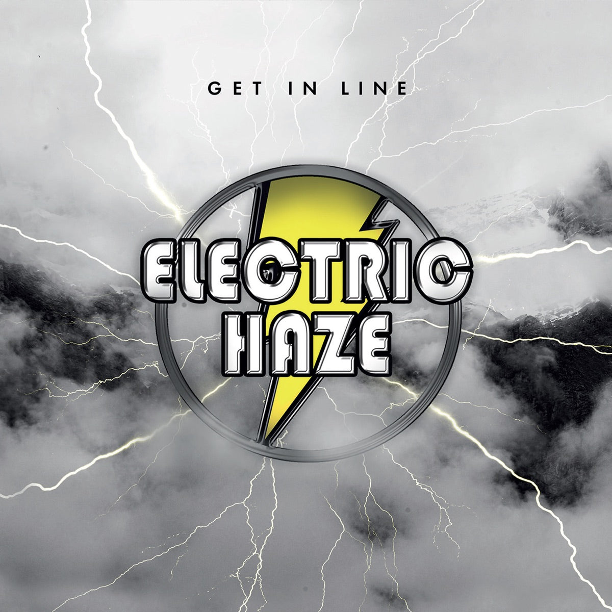 Electric Haze — Get In Line, vinyl LP album cover