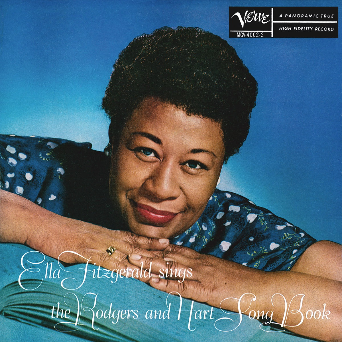 Ella Fitzgerald — Ella Fitzgerald Sings the Rodgers & Hart Songbook, vinyl LP album cover