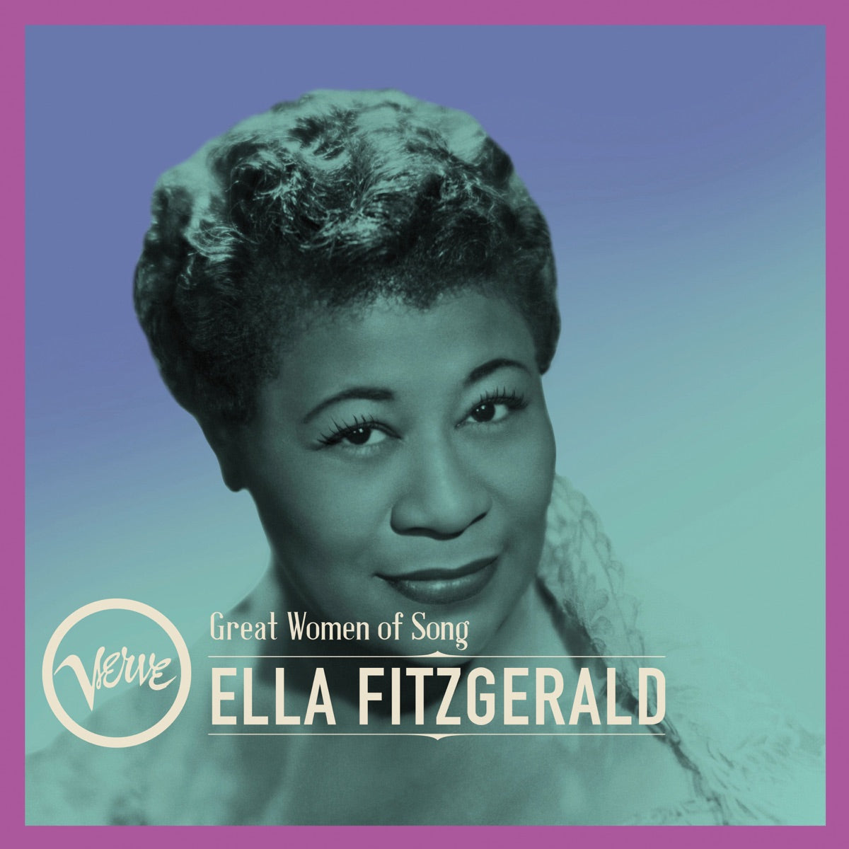 Ella Fitzgerald — Great Women Of Song: Ella Fitzgerald, vinyl LP album cover