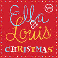 Ella Fitzgerald & Louis Armstrong — Ella & Louis Christmas, vinyl LP album cover