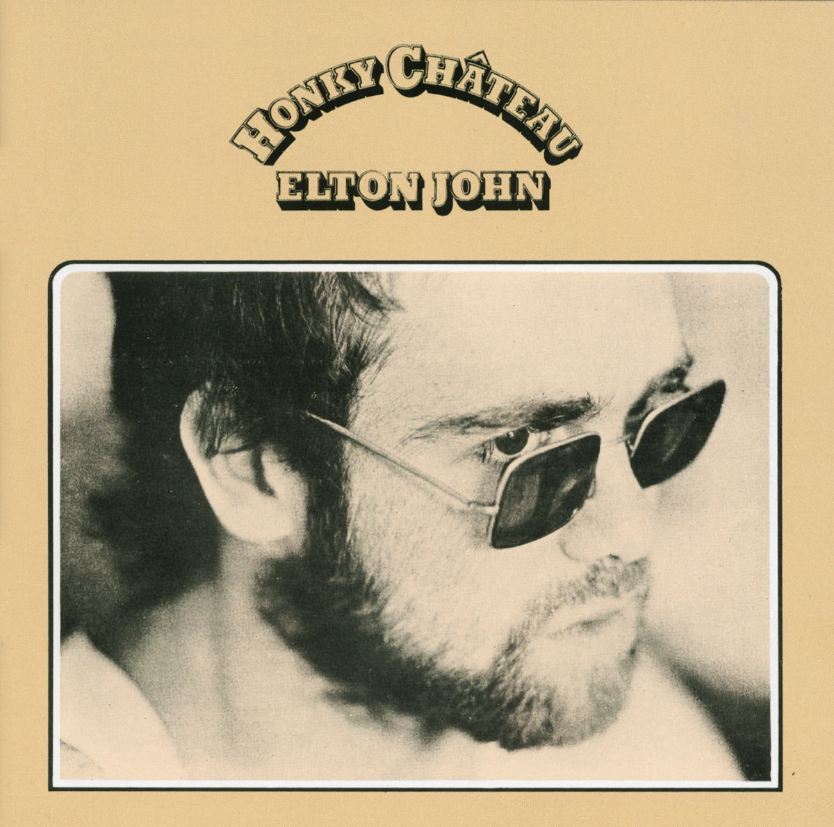 Elton John — Honky Château (Bonus Track Version), vinyl LP album cover