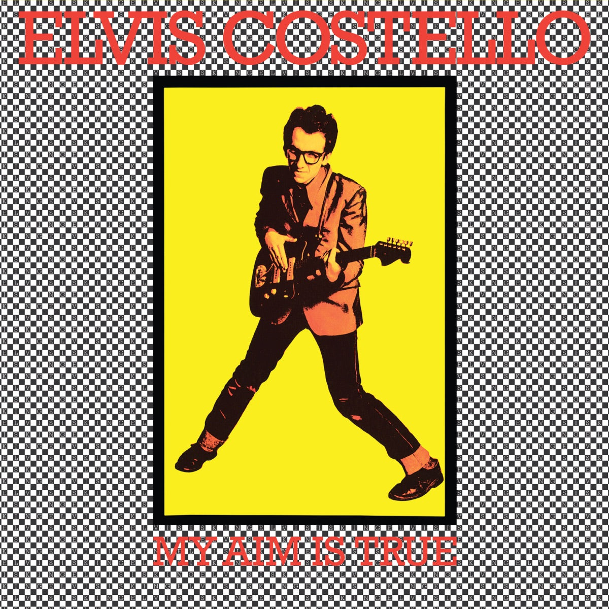 Elvis Costello — My Aim Is True, vinyl LP album cover