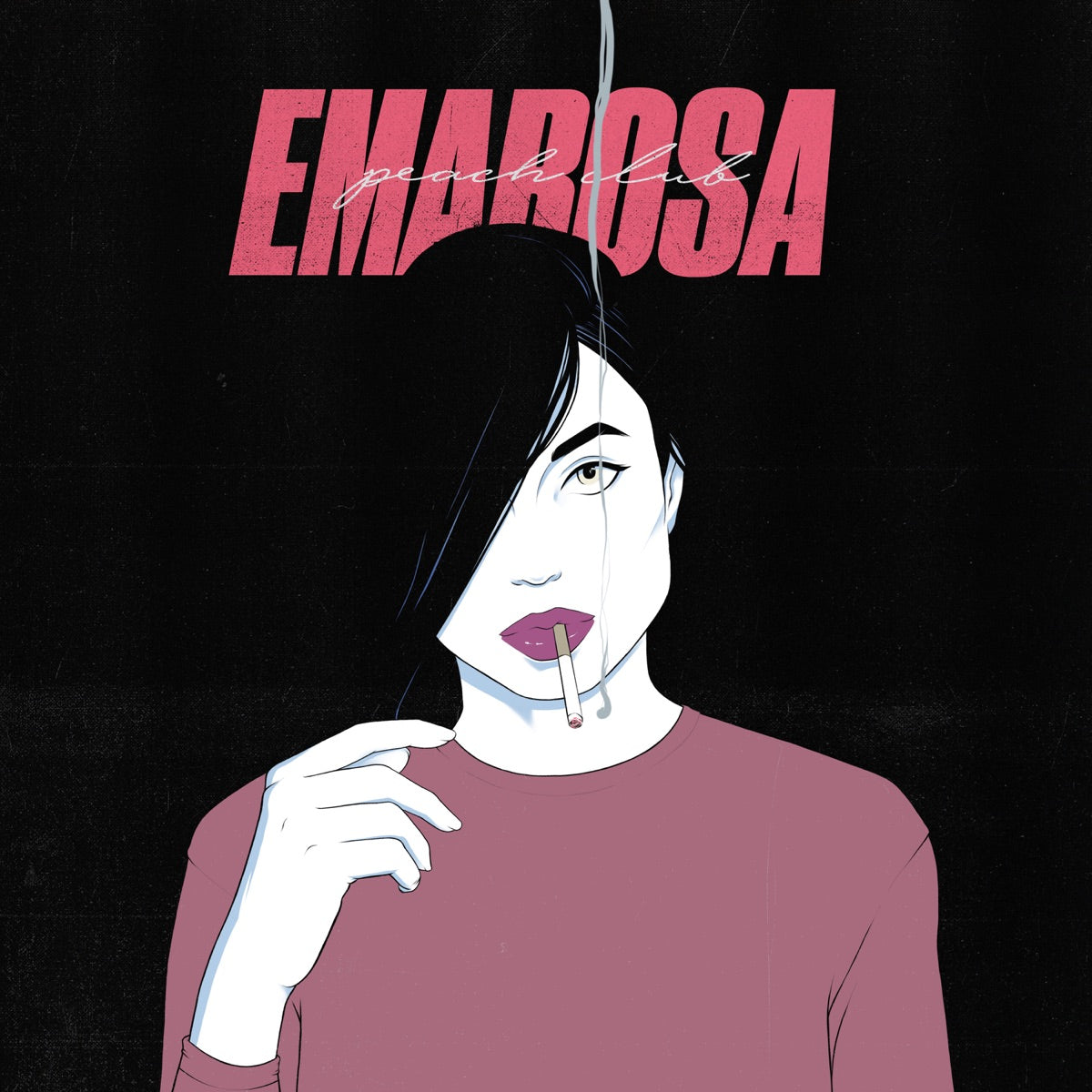 Emarosa — Peach Club, vinyl LP album cover