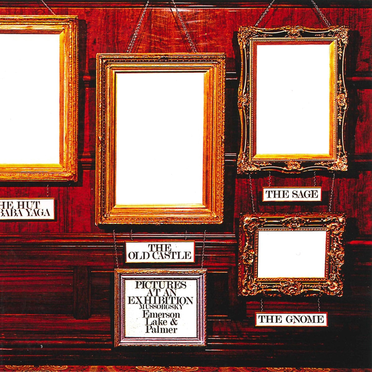 Emerson, Lake & Palmer — Pictures At an Exhibition (Live) [Deluxe Version], vinyl LP album cover