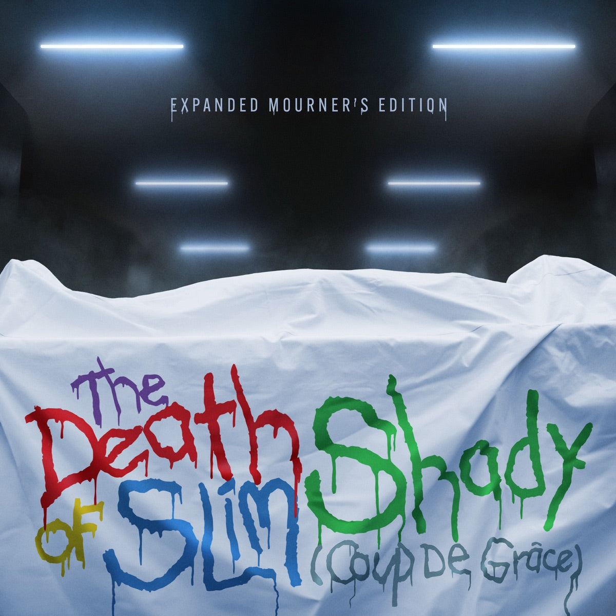 Eminem — The Death of Slim Shady (Coup De Grâce): Expanded Mourner’s Edition, vinyl LP album cover