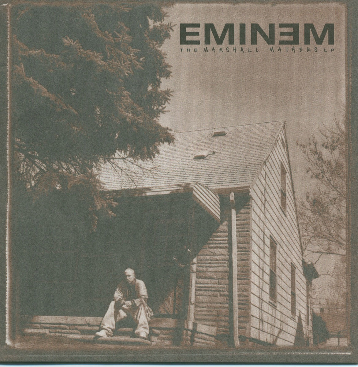 Eminem — The Marshall Mathers LP, vinyl LP album cover