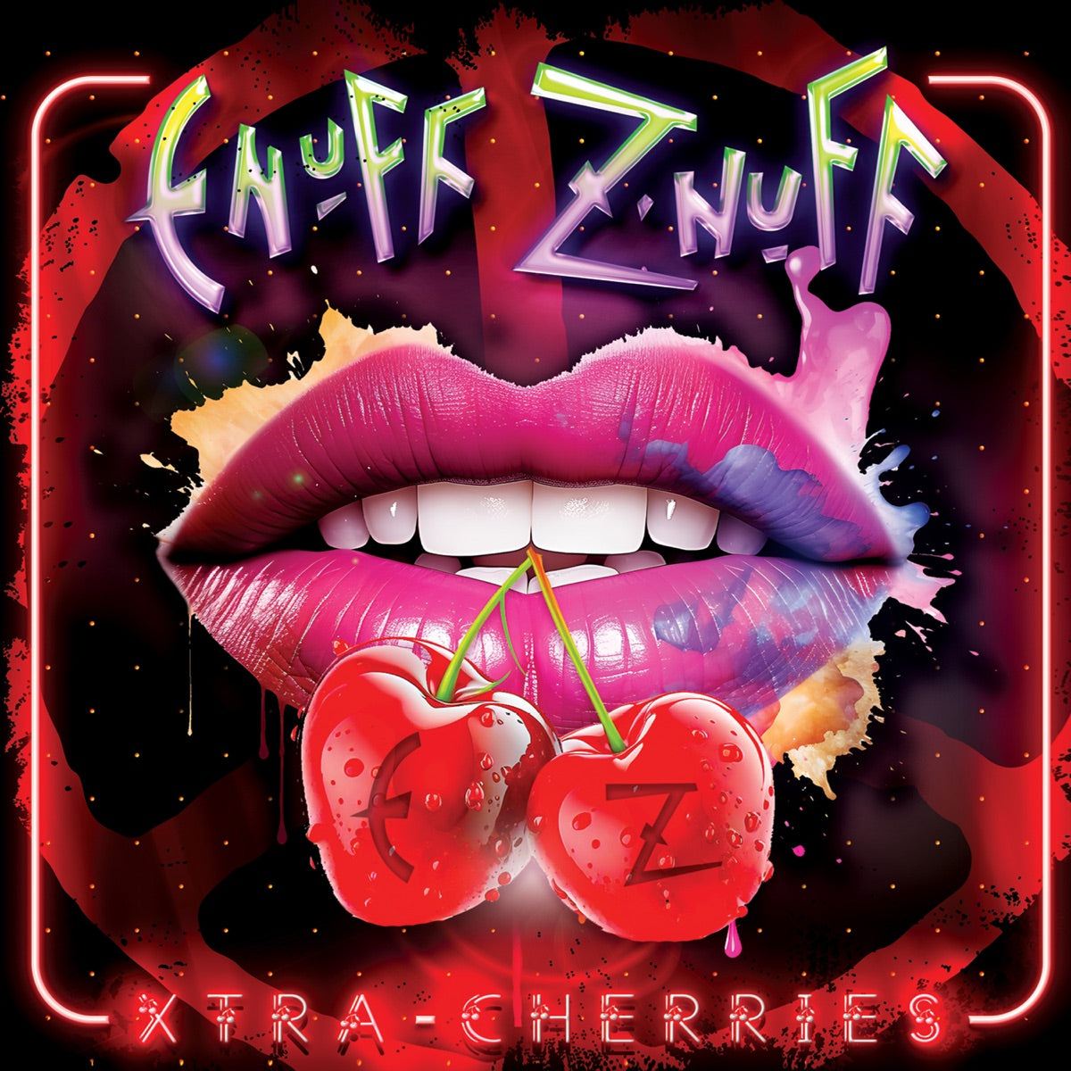 Enuff Z'Nuff — Xtra Cherries, vinyl LP album cover