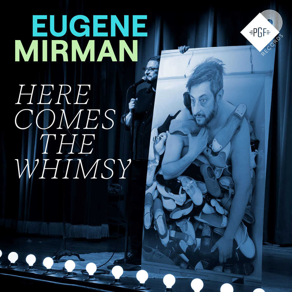 Eugene Mirman — Here Comes The Whimsy, vinyl LP album cover