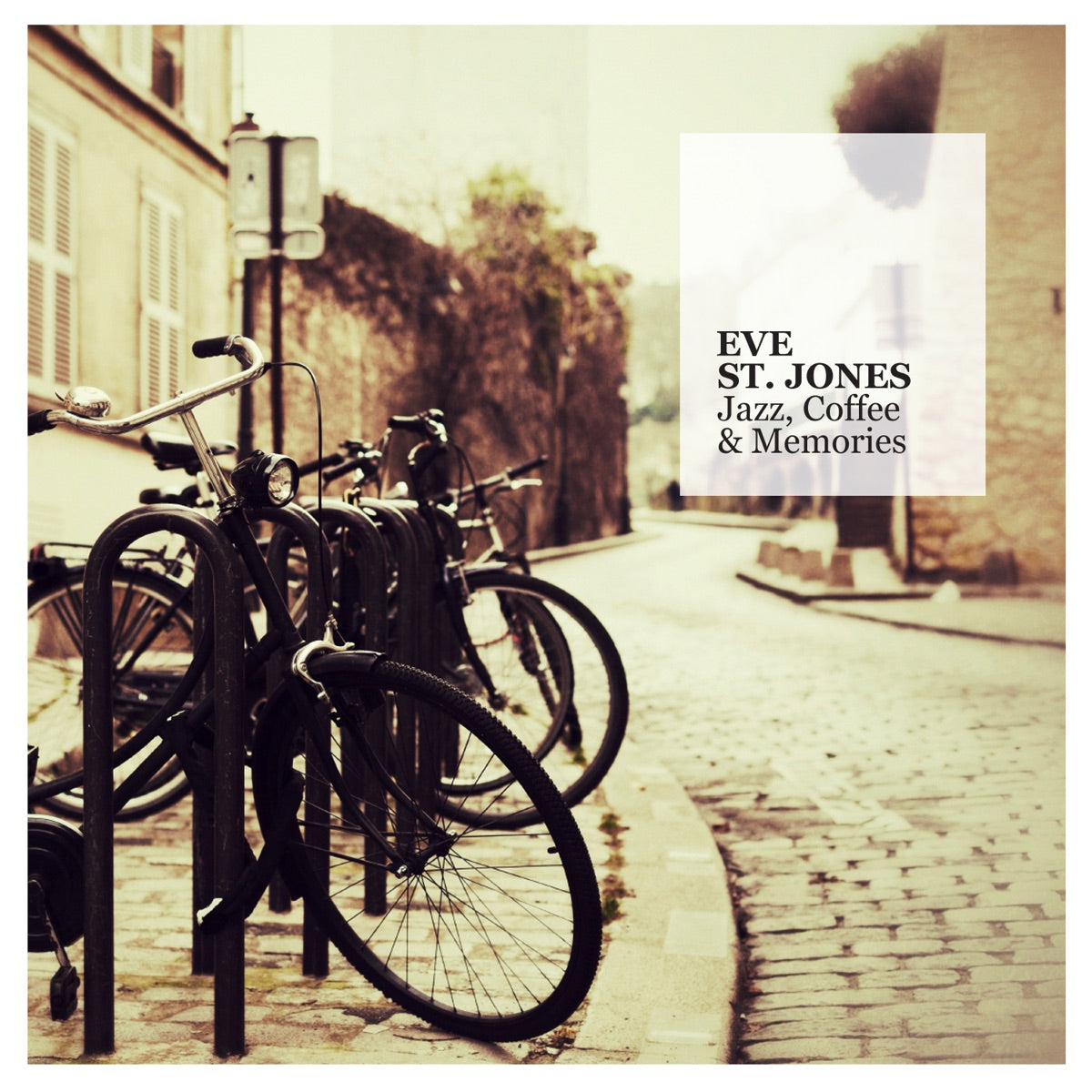 Eve St. Jones — Jazz, Coffee & Memories, vinyl LP album cover