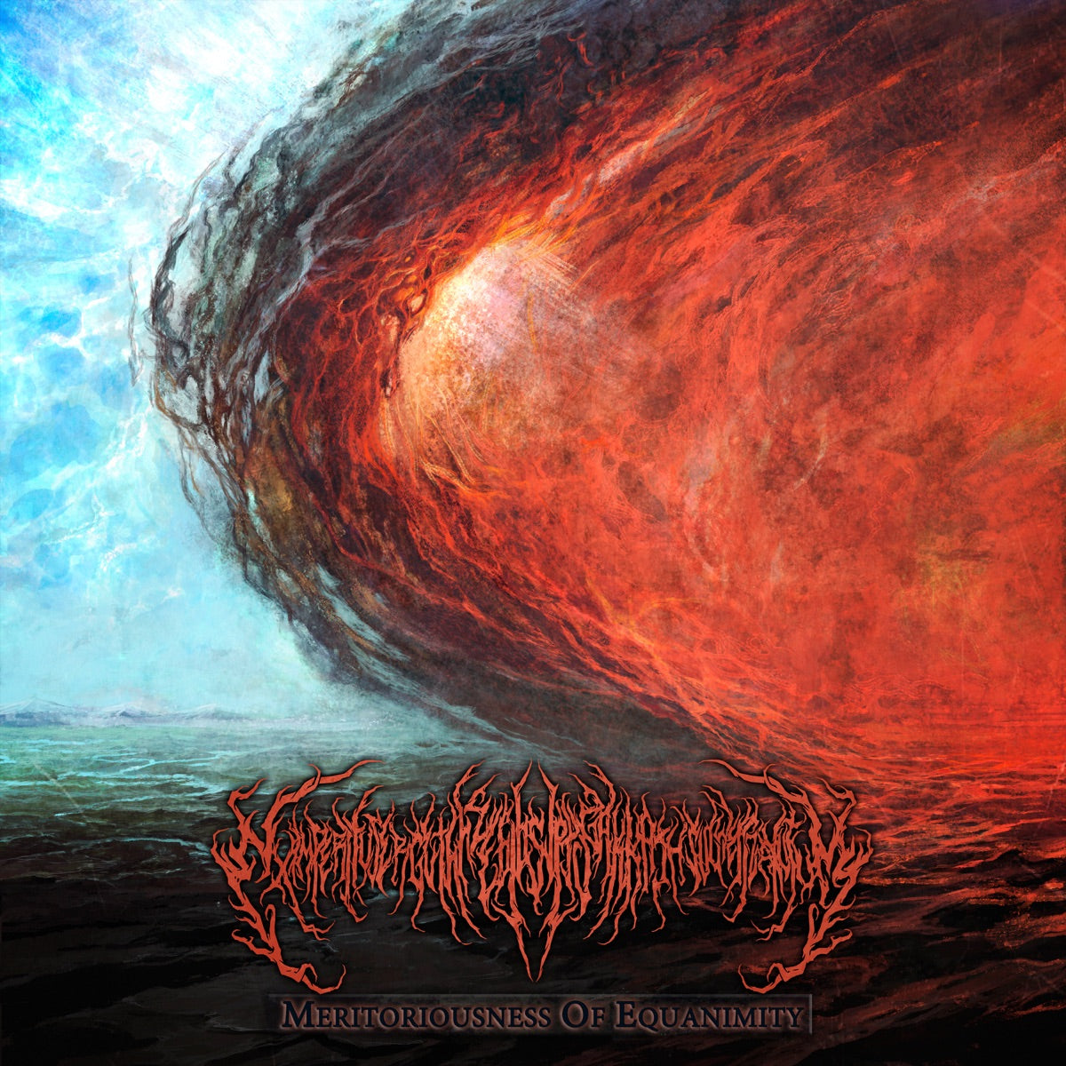 Eximperitus — Meritoriousness of Equanimity, vinyl LP album cover