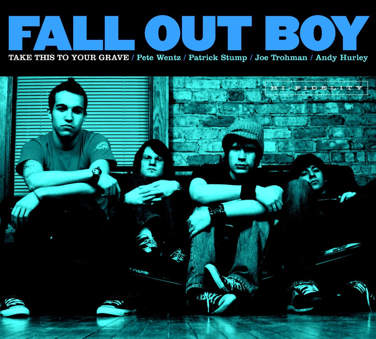 Fall Out Boy — Take This to Your Grave, vinyl LP album cover