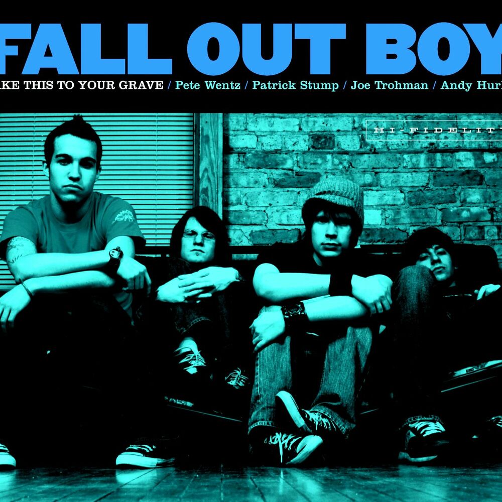 Fall Out Boy — Take This to Your Grave, vinyl LP album cover