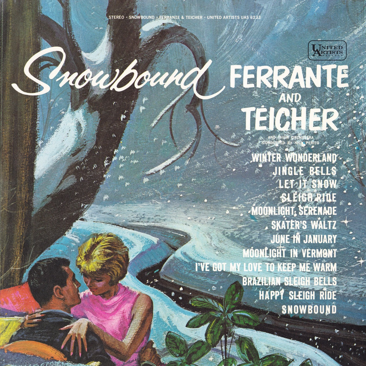Ferrante & Teicher — Snowbound, vinyl LP album cover
