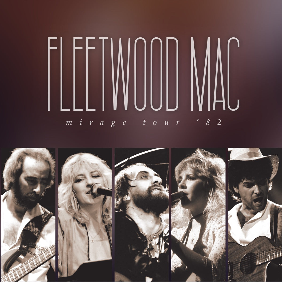 Fleetwood Mac — Mirage Tour '82 (Live), vinyl LP album cover