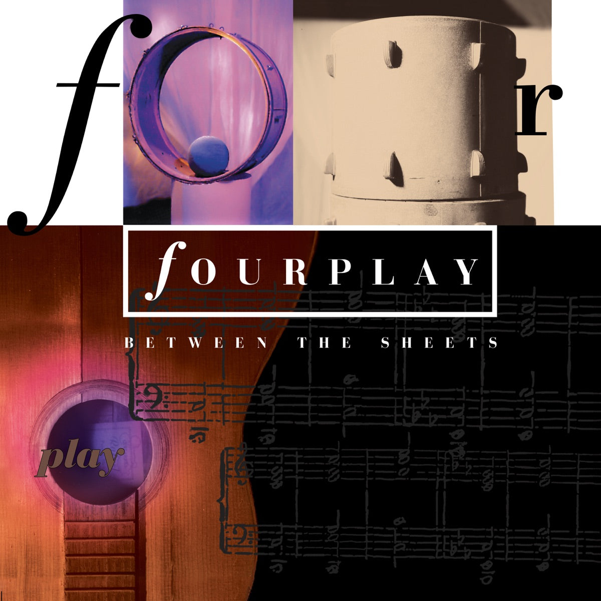 Fourplay — Between The Sheets (2023 Remastered), vinyl LP album cover