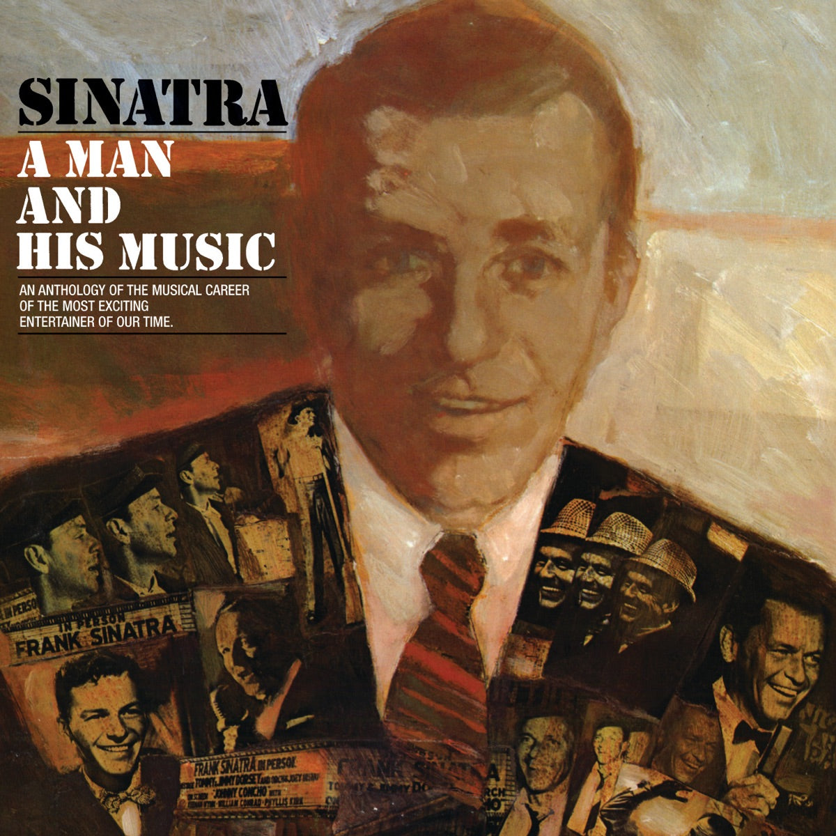 Frank Sinatra — A Man and His Music, vinyl LP album cover