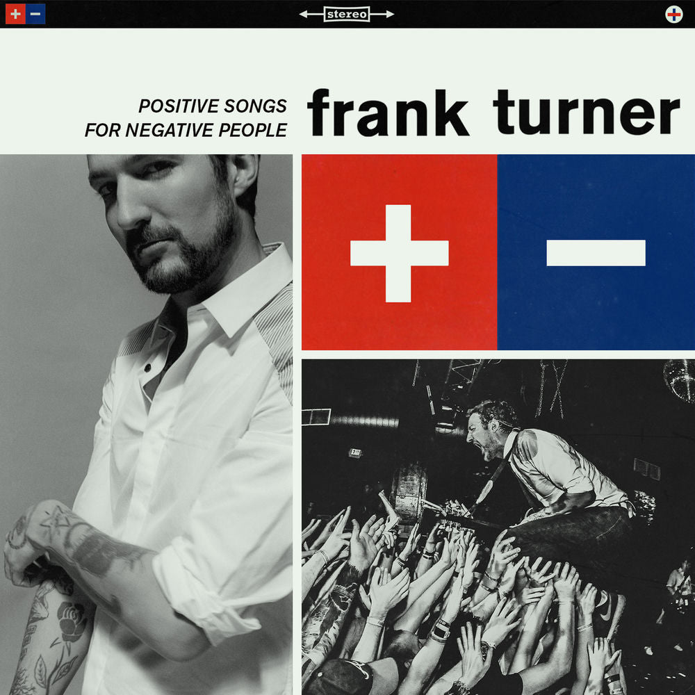 Frank Turner — Positive Songs For Negative People, vinyl LP album cover