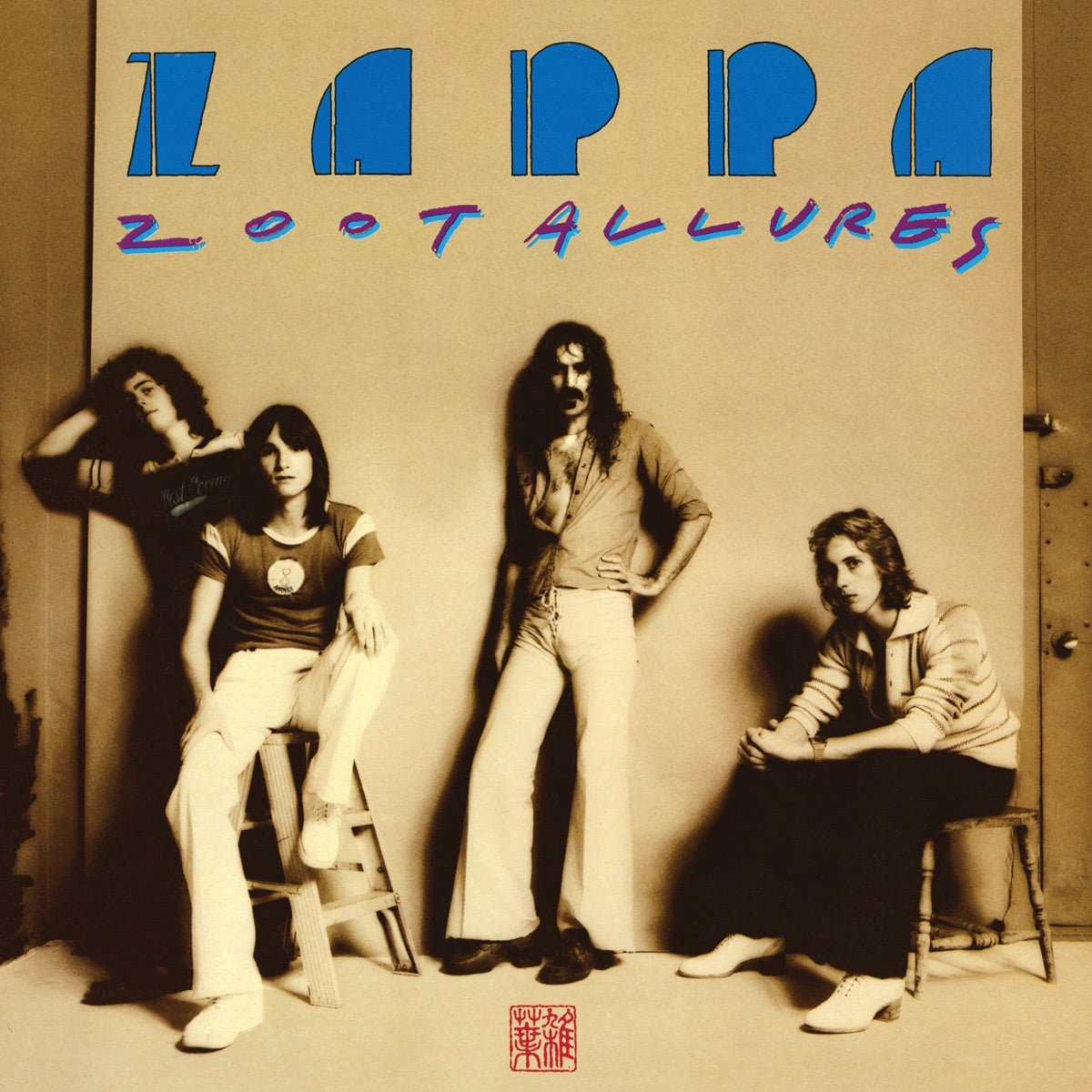 Frank Zappa — Zoot Allures, vinyl LP album cover