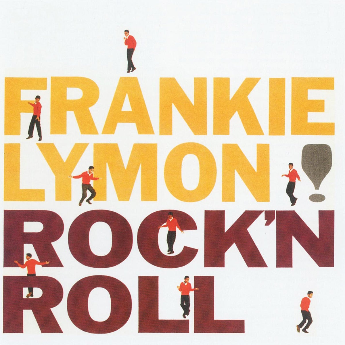 Frankie Lymon — Rock 'N Roll, vinyl LP album cover