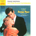 Franz Waxman — Peyton Place / Sayonara (Original Sound Tracks), vinyl LP album cover