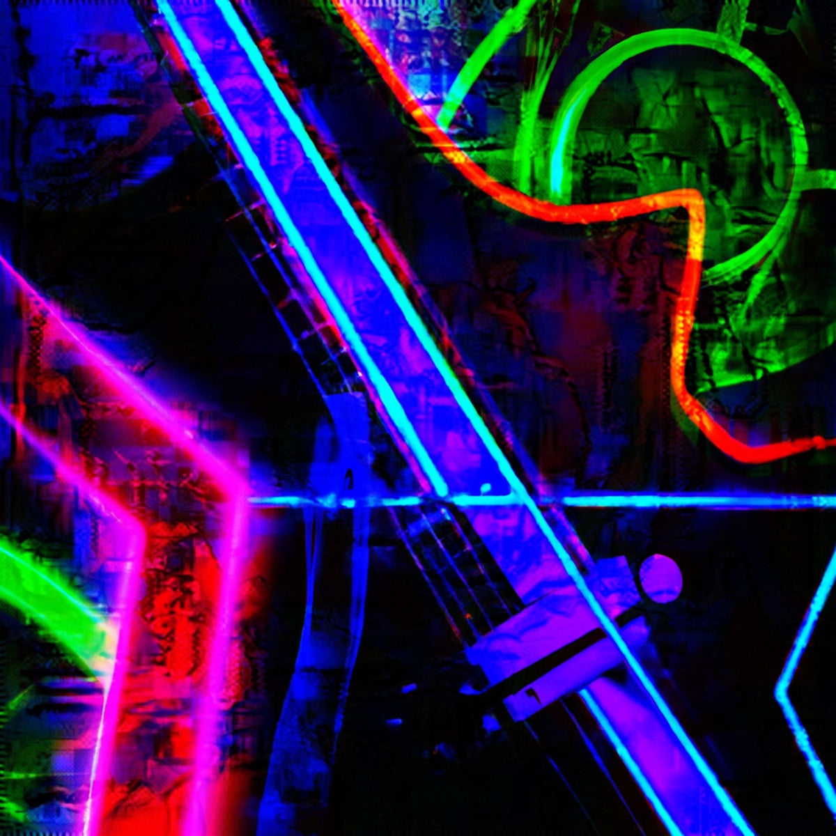 Futuristic Basslines — Rush of Energy - Single, vinyl LP album cover