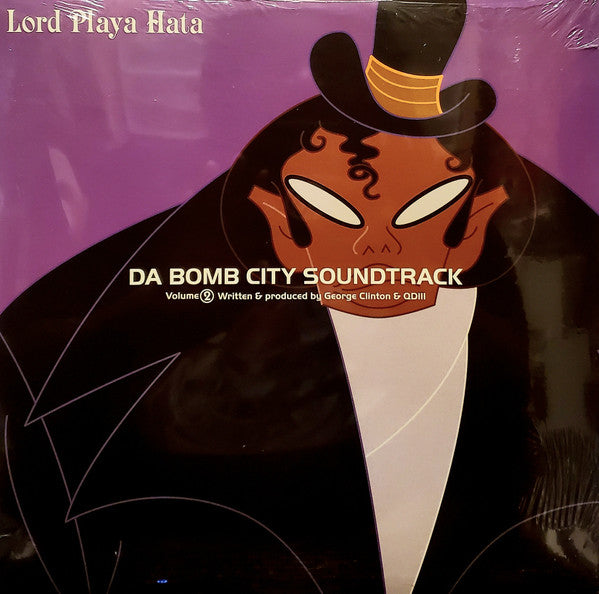George Clinton & QD III — Da Bomb City Soundtrack  Vol. 2, vinyl LP album cover