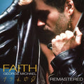 George Michael — Faith (2010 Remastered), vinyl LP album cover