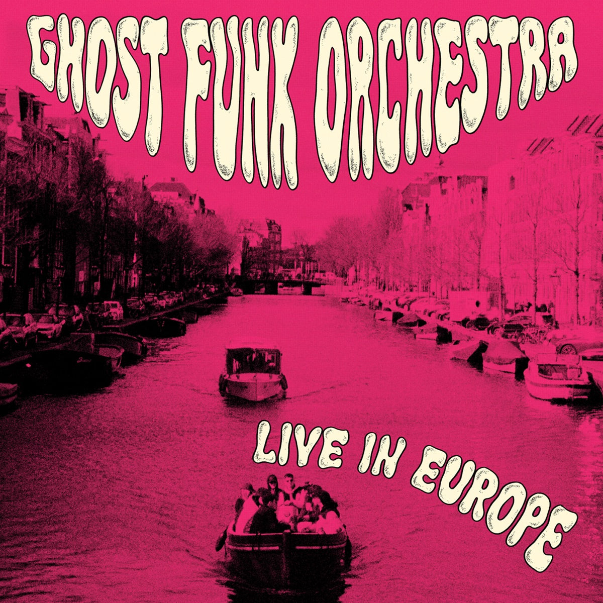 Ghost Funk Orchestra — Live In Europe, vinyl LP album cover