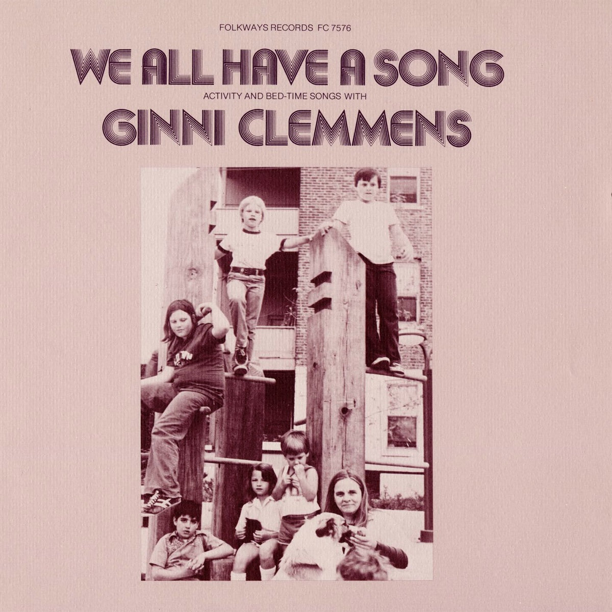 Ginni Clemmens — We All Have a Song, vinyl LP album cover