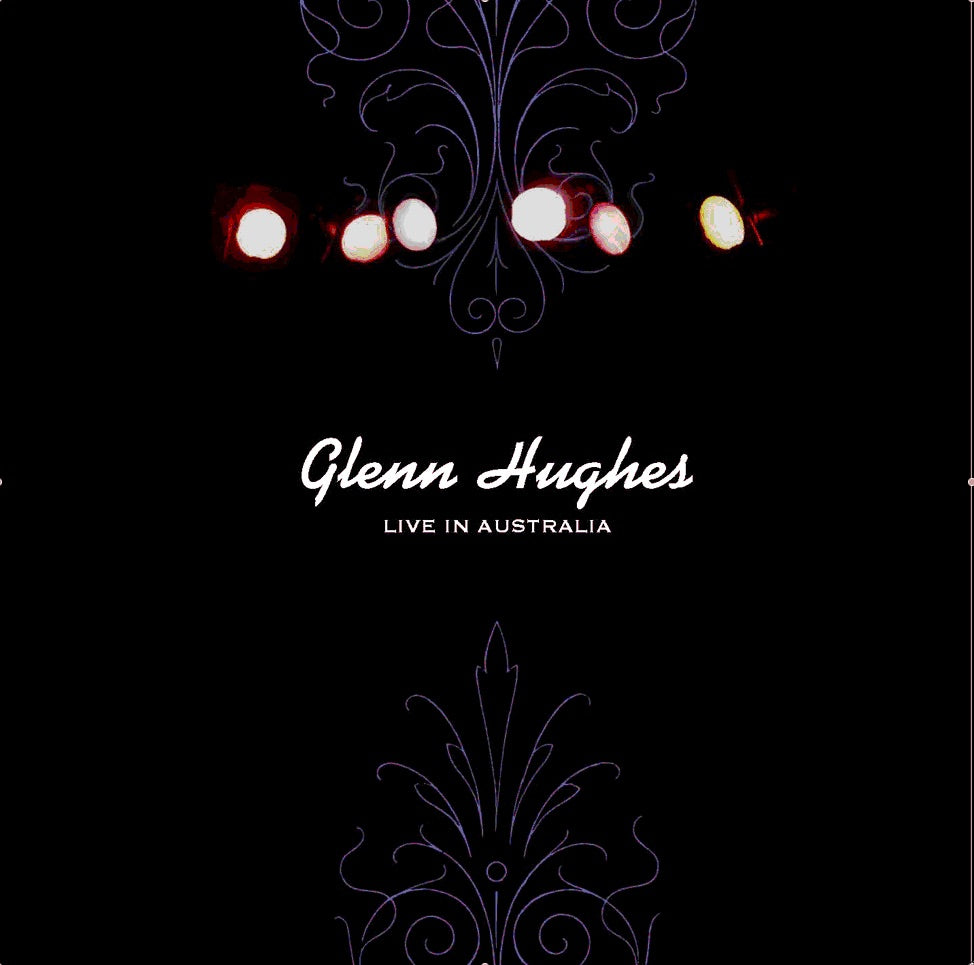 Glenn Hughes — Live In Australia, vinyl LP album cover