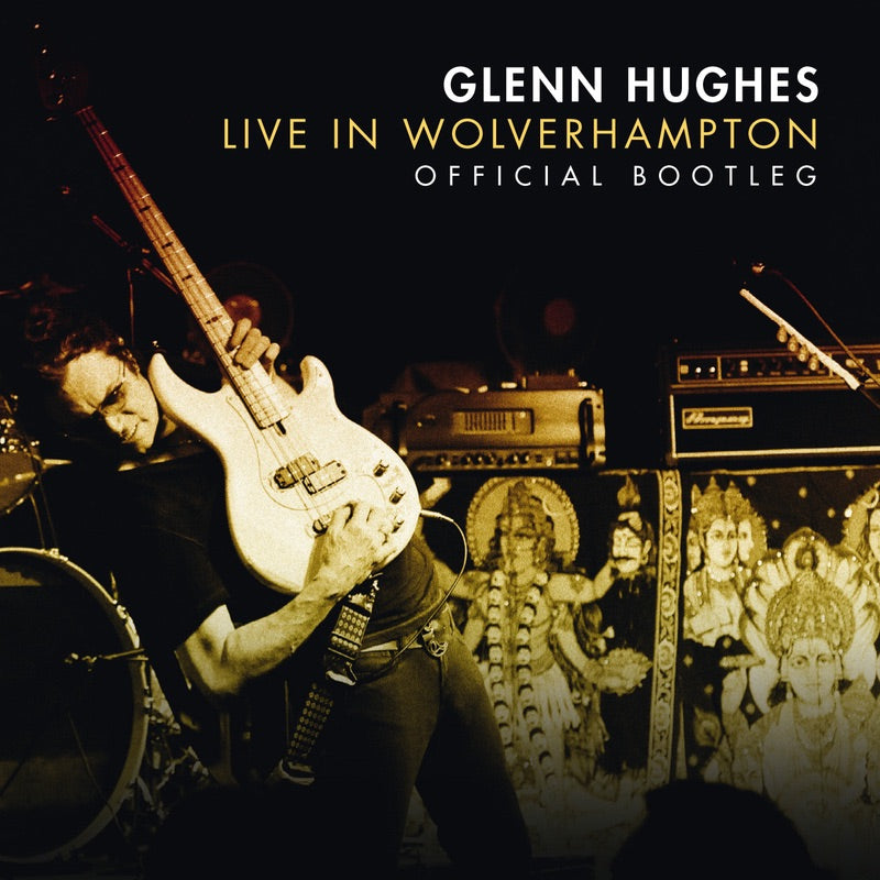 Glenn Hughes — Live In Wolverhampton (Official Bootleg), vinyl LP album cover