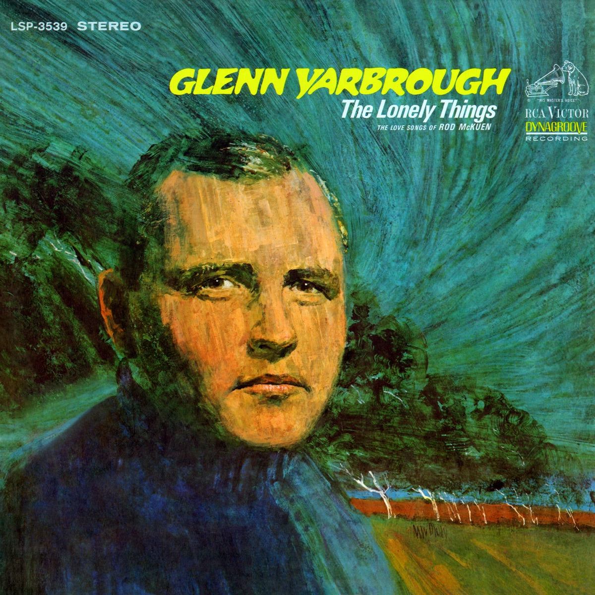 Glenn Yarbrough — The Lonely Things, vinyl LP album cover