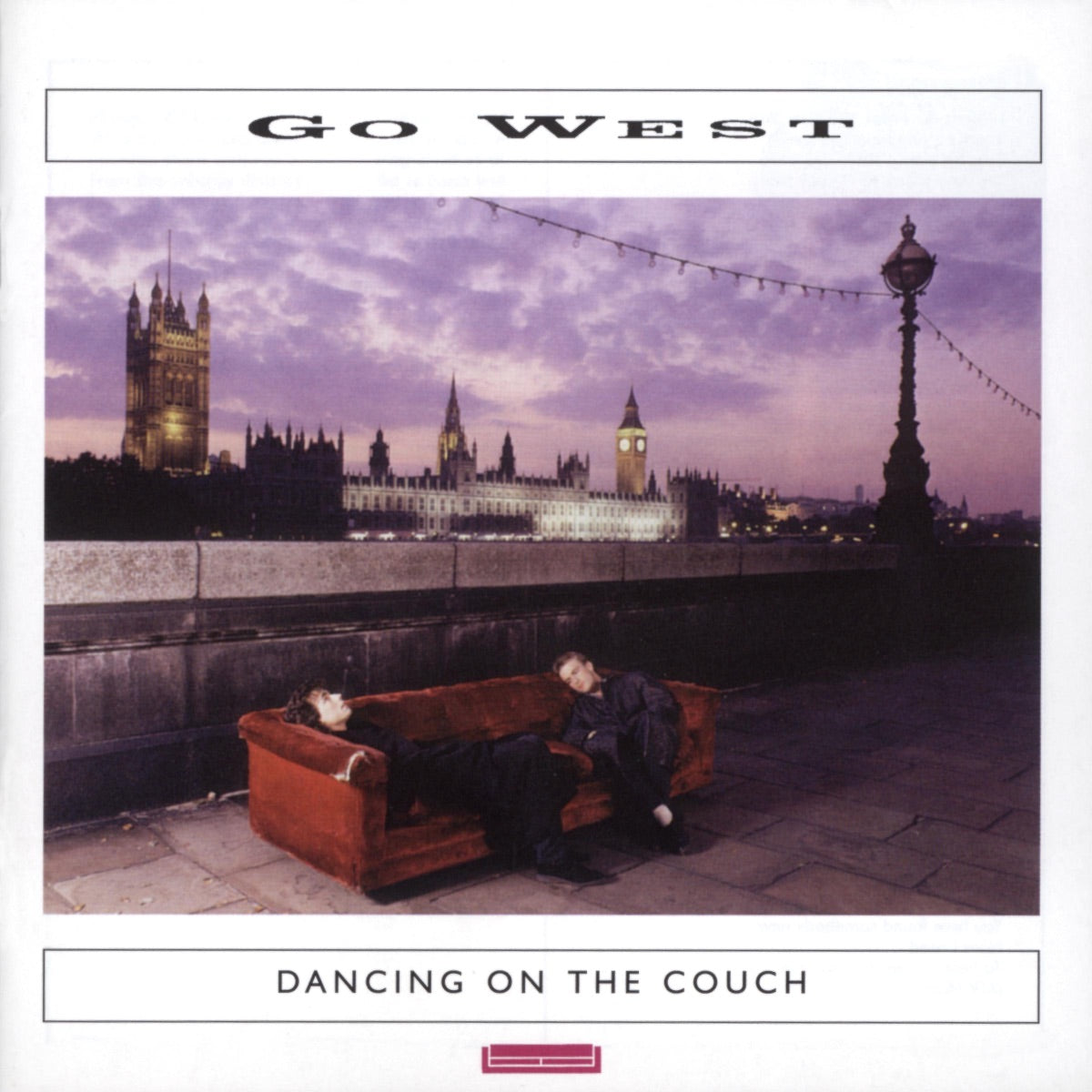 Go West — Dancing on the Couch, vinyl LP album cover