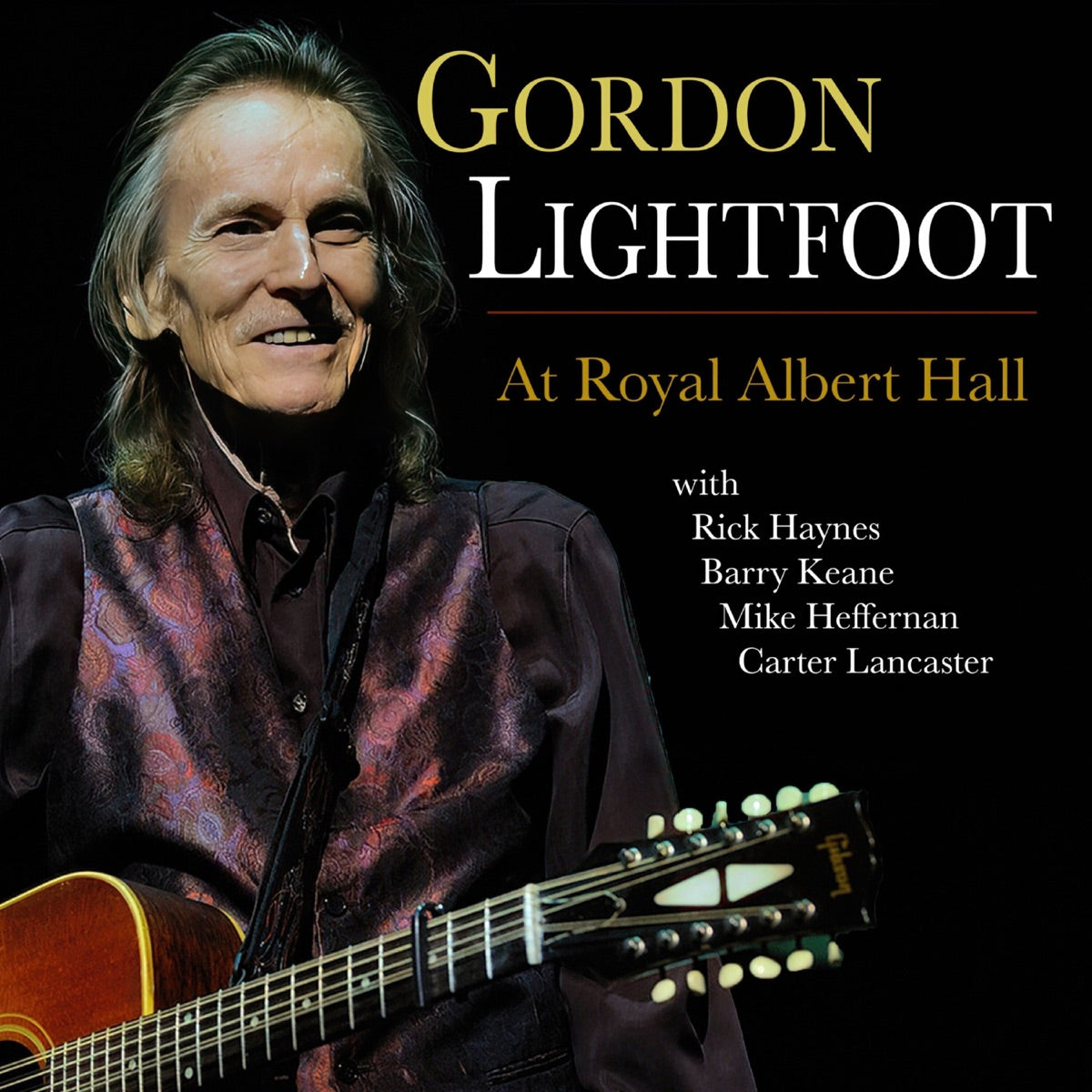 Gordon Lightfoot — At Royal Albert Hall (Live), vinyl LP album cover