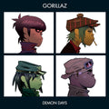 Gorillaz — Demon Days, vinyl LP album cover