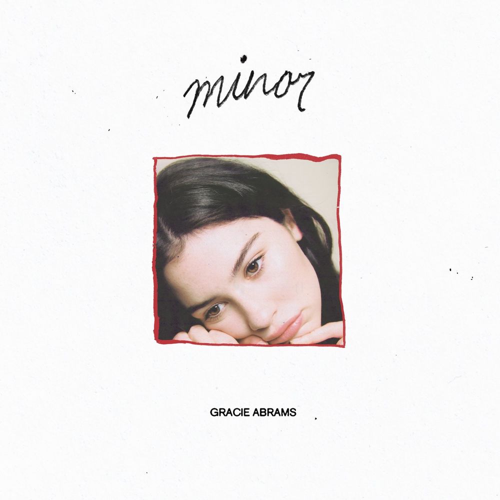 Gracie Abrams — minor, vinyl LP album cover
