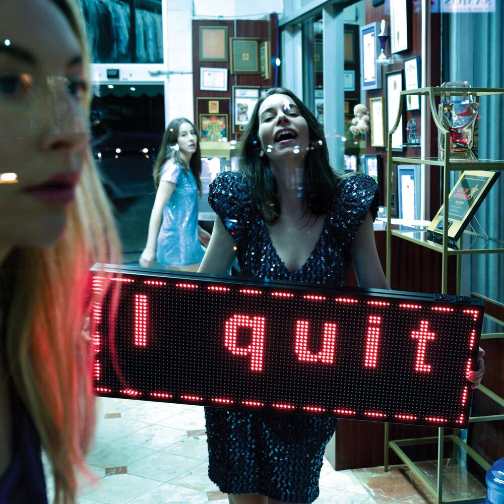HAIM — I quit, vinyl LP album cover