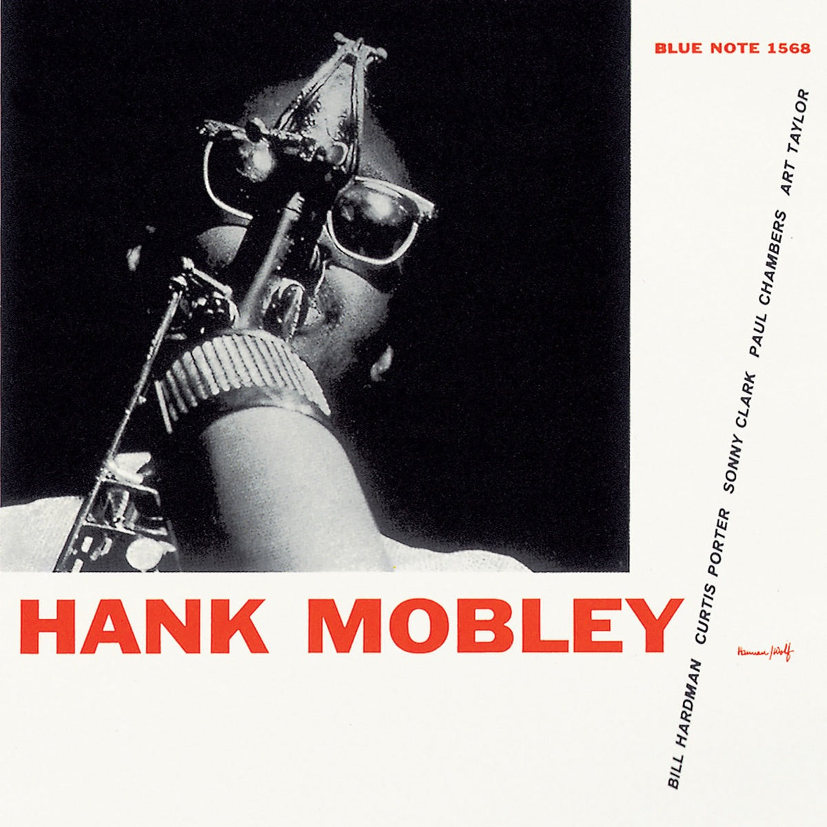 Hank Mobley — Hank Mobley, vinyl LP album cover