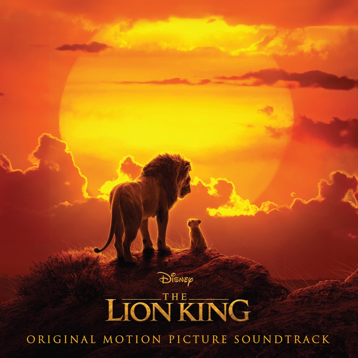 Hans Zimmer — The Lion King (Original Motion Picture Soundtrack), vinyl LP album cover