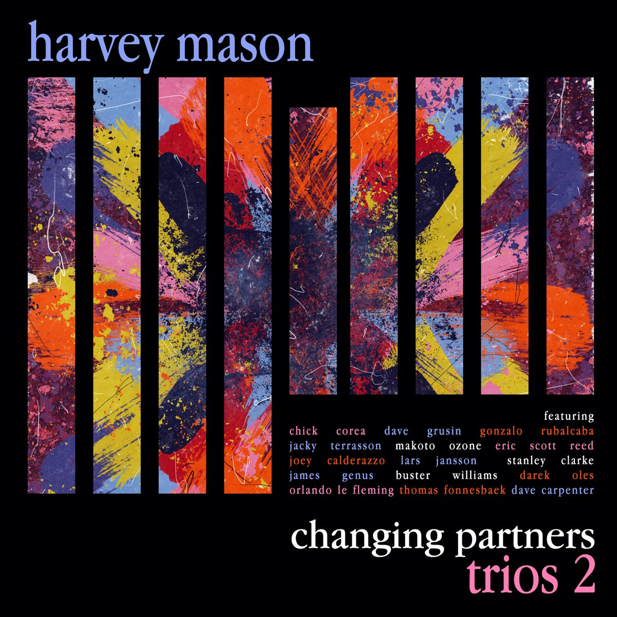 Harvey Mason — Changing Partners, vinyl LP album cover