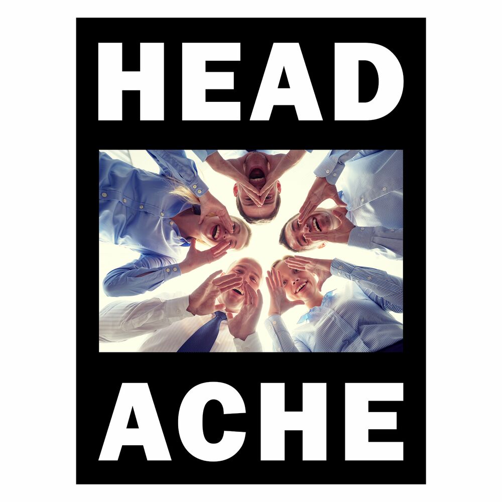 Headache — The Head Hurts but the Heart Knows the Truth, vinyl LP album cover