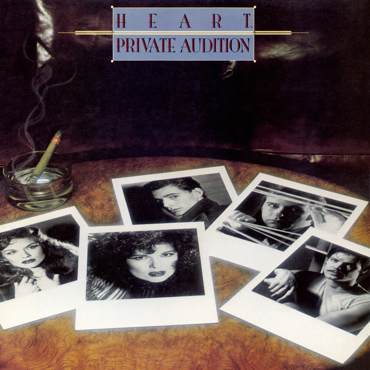 Heart — Private Audition, vinyl LP album cover