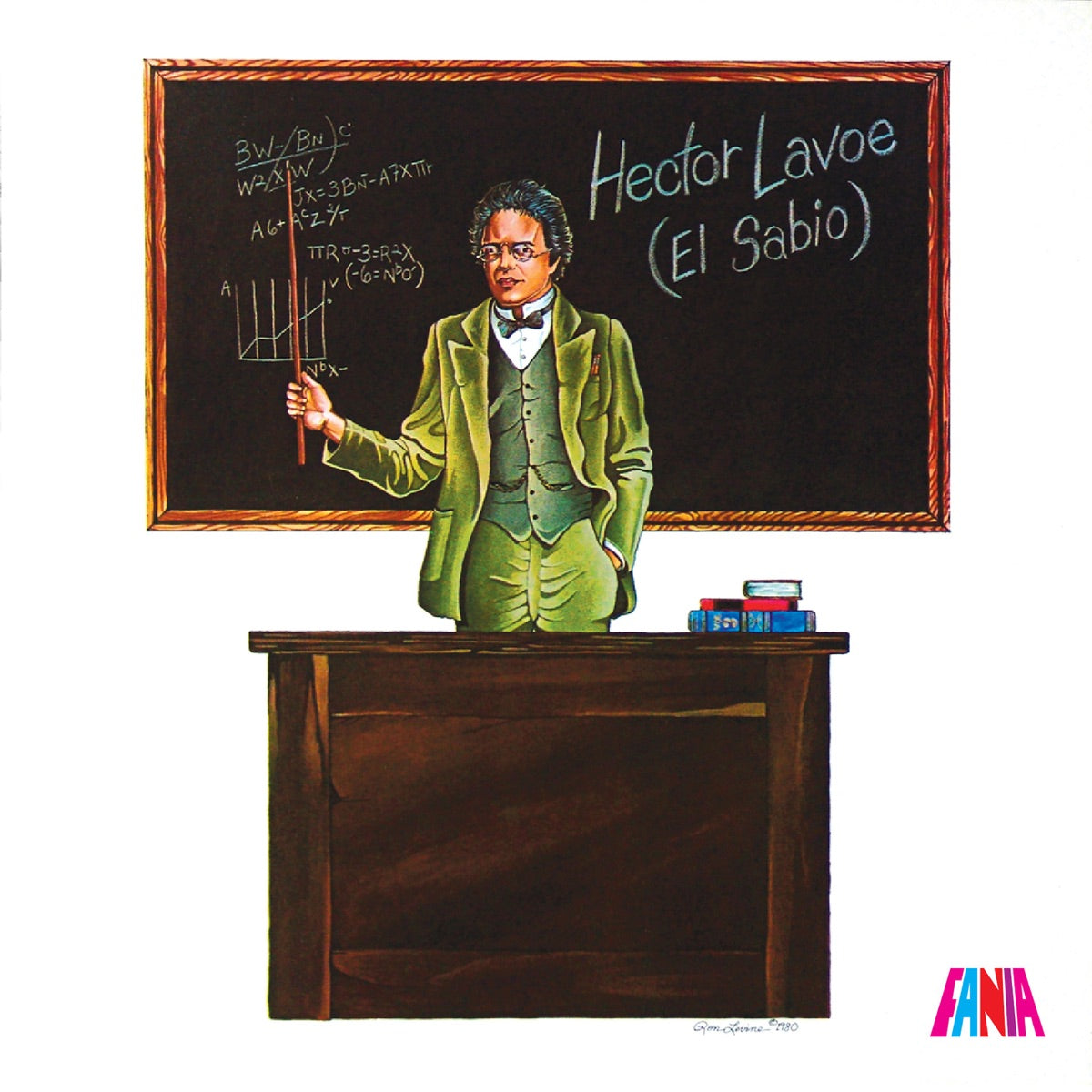Héctor Lavoe — El Sabio, vinyl LP album cover