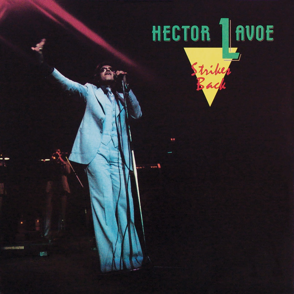 Héctor Lavoe — Strikes Back, vinyl LP album cover