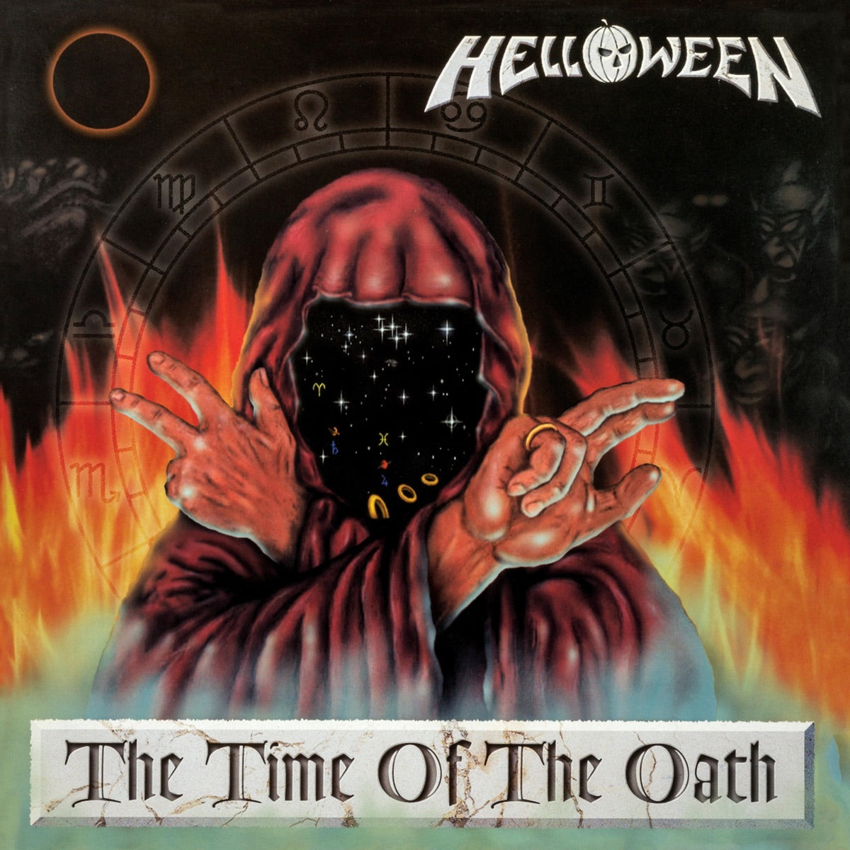 Helloween — The Time of the Oath (2024 Remaster), vinyl LP album cover