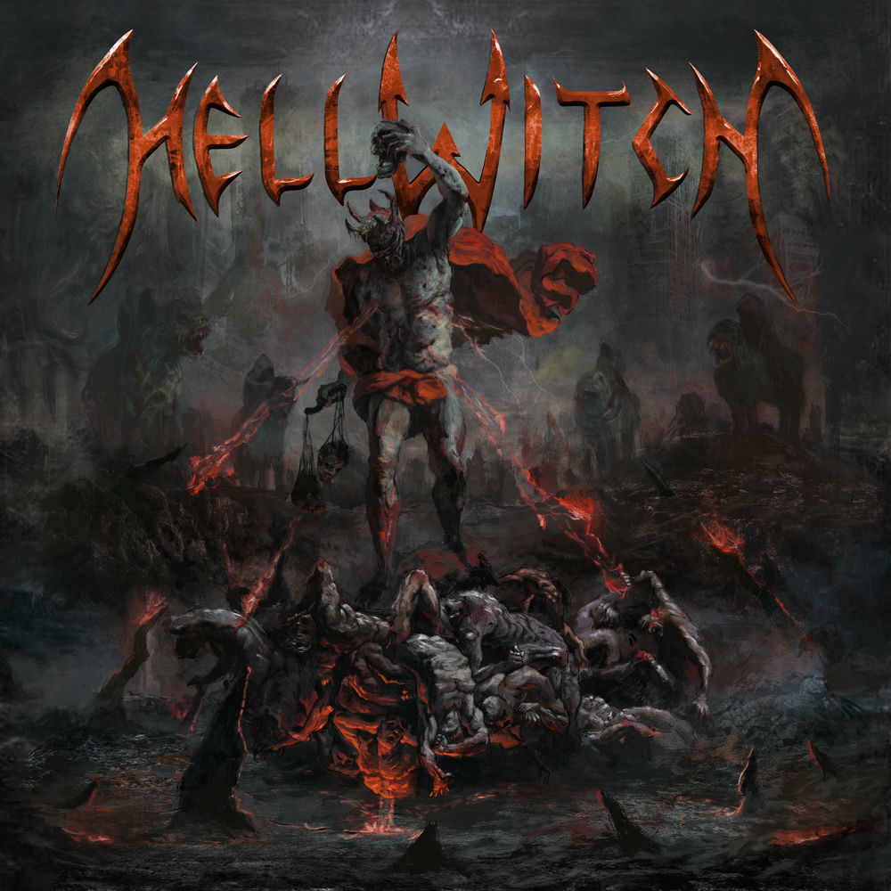 Hellwitch — Annihilational Intercention, vinyl LP album cover